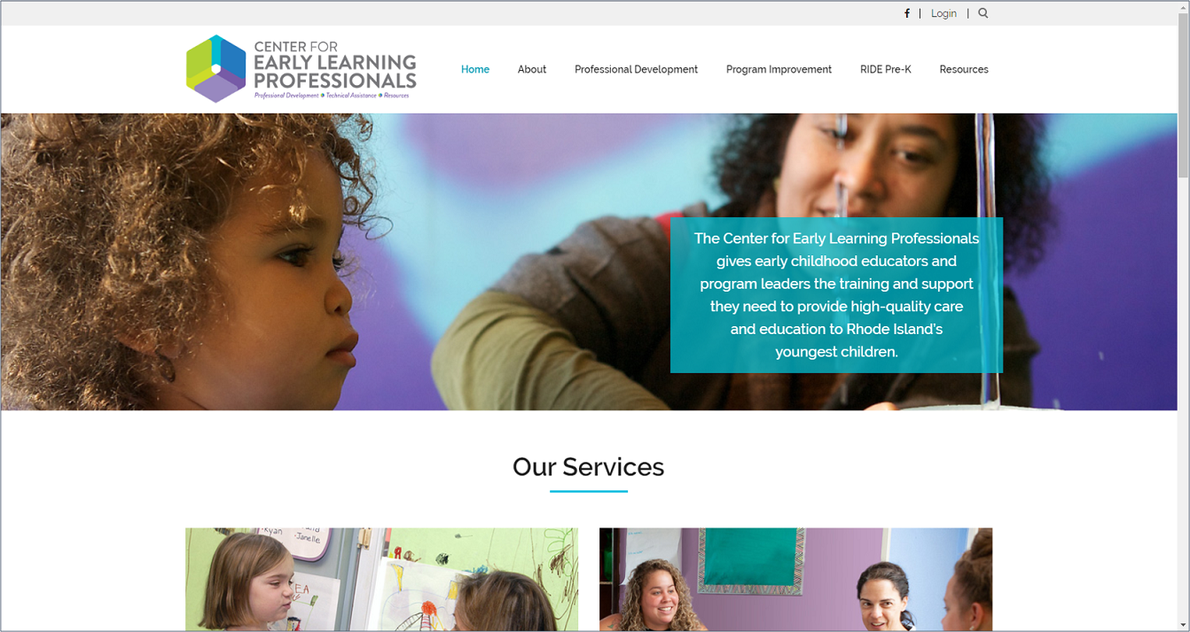 Center Launches New Website Design